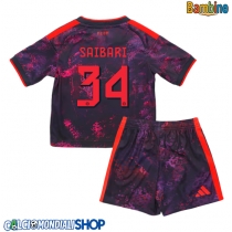 Maglie da calcio Bayern Munich Ismael Saibari #34 Terza Maglia Bambino 2026-27 Manica Corta + Pantaloni corti)